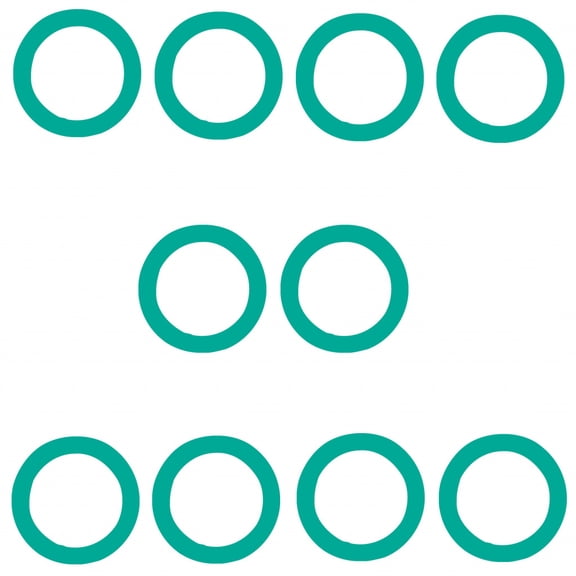 O-ring | 1 Pack of 10 | FJC4193, 1311407, 609989005411