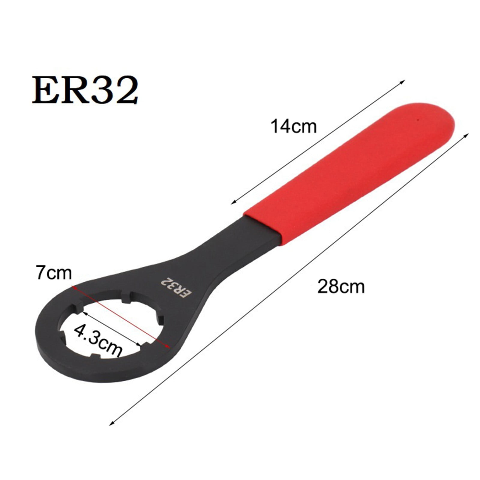 O type ER16 ER20 ER25 ER32 collet wrench for ER nut collet chuck