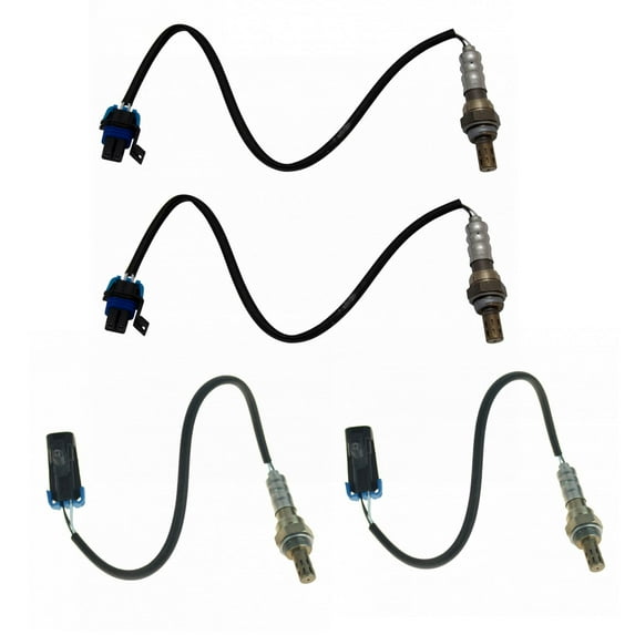 O2 Oxygen Sensor Kit 4 Piece Set Upstream & Downstream for Chevy GMC Hummer OSA62855