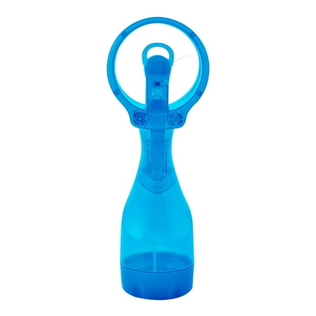 O2COOL 2" Battery Powered Deluxe Personal Mister Fan, Blue