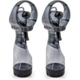 thumbnail image 1 of O2COOL 3.5 inch Battery Powered Misting Fan for Personal Cooling (2 Pack) - Gray, 1 of 5