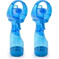 thumbnail image 1 of O2COOL 3.5 inch Battery Powered Misting Fan for Personal Cooling (2 Pack) - Light Blue, 1 of 5