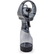 O2COOL 3.5 inch Battery Powered Misting Fan for Personal Cooling - Gray