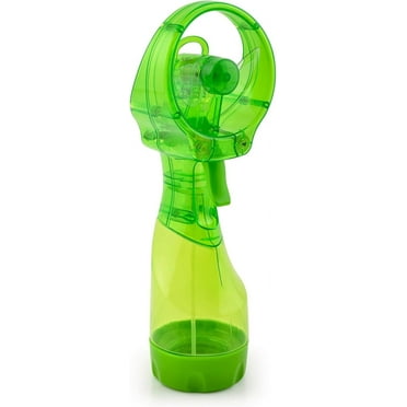 O2COOL 3.5 inch Battery Powered Misting Fan for Personal Cooling - Green