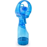 O2COOL 3.5 inch Battery Powered Misting Fan for Personal Cooling - Light Blue