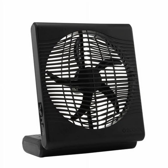 O2COOL 8 inch Slipstream Fan Black