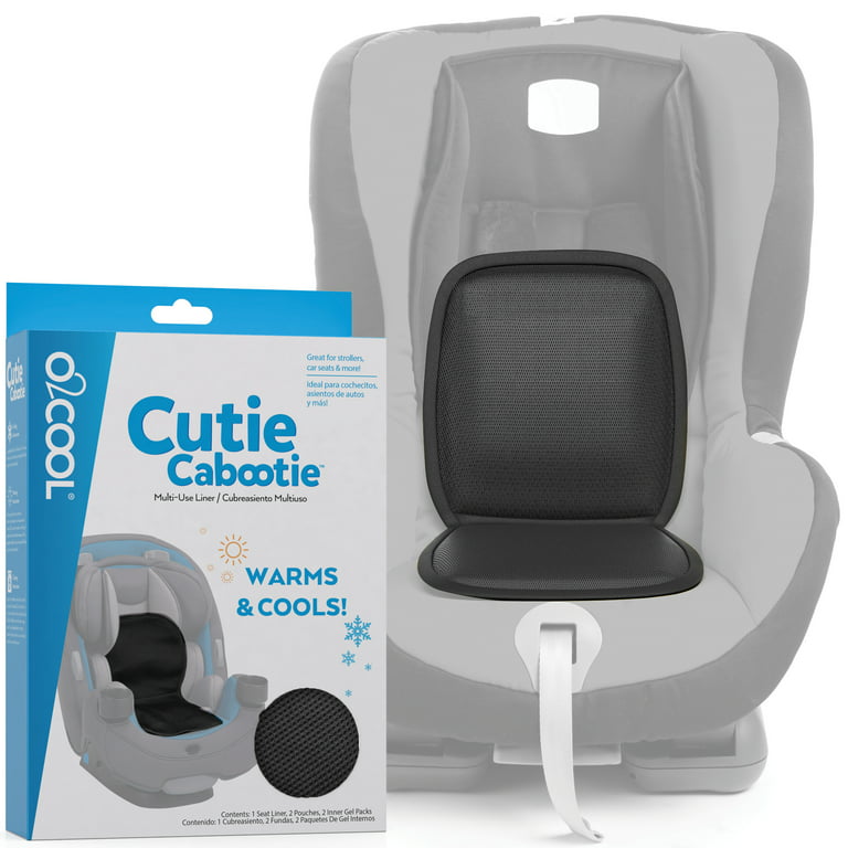 O2COOL Cutie Cabootie Multi-Use Liner - Baby Car Seat Cover with 2