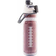 O2COOL Mist N Sip Misting Water Bottle 2-in-1 Mist And Sip Function With No Leak Pull Top Spout Reusable Sports Water Bottle - 20 oz - Football
