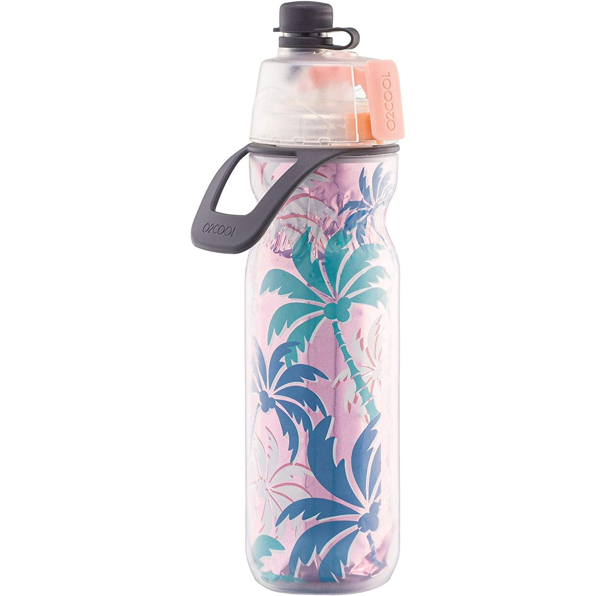 O2COOL Mist N' Sip 20 fl oz No Leak Pull Top Sprout Sports Water