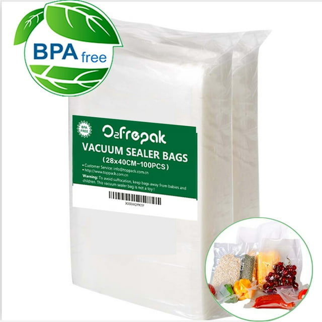 O2frepak 100 11" x 16" Gallon Vacuum Sealers Bag,Seal a Meal Food