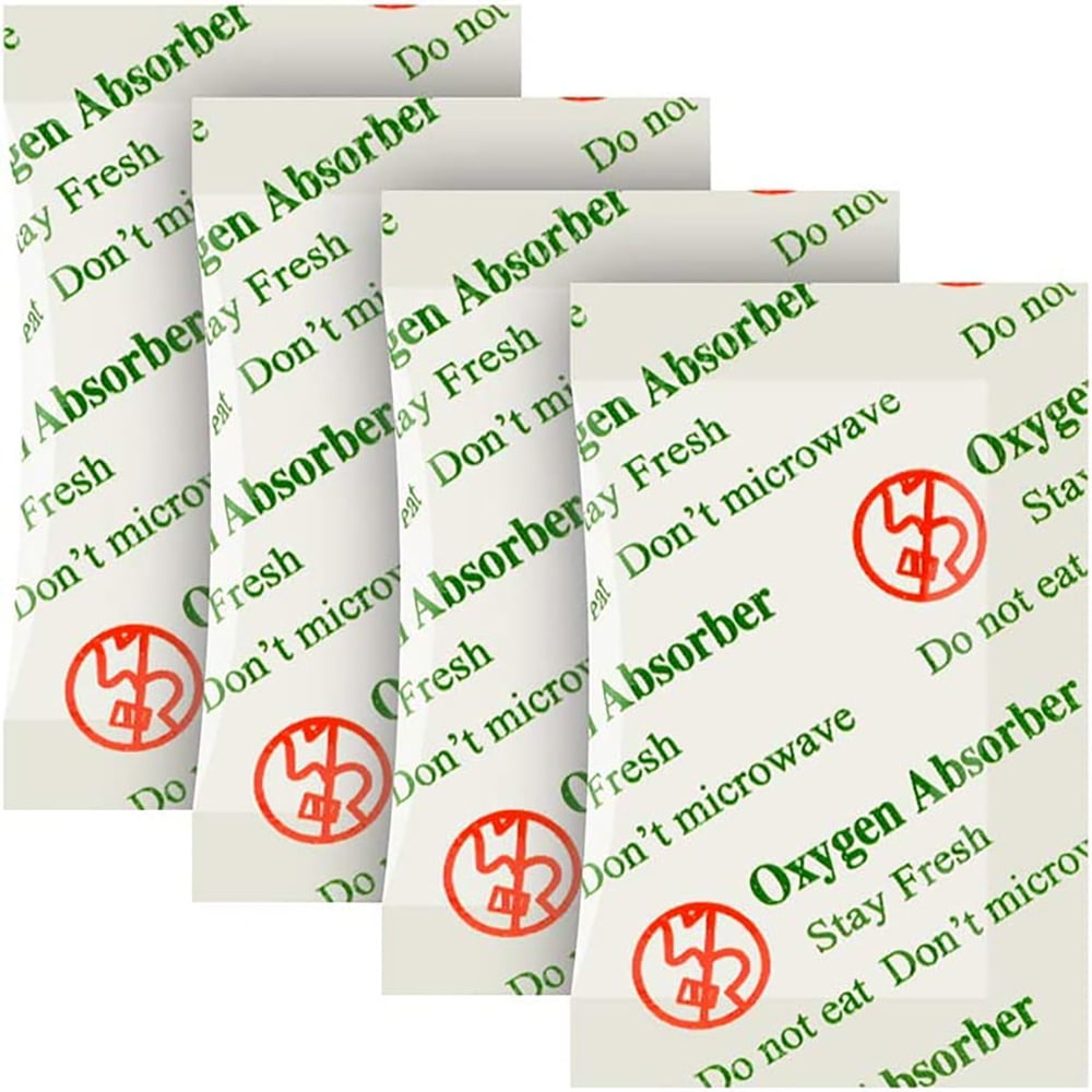 O2frepak 20CC(200-Pack) Moisture Oxygen Absorbers Packets for Food ...