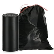 O2frepak 33 Gallon Garbage Bags,Tall Black Kitchen Garbage Bags with Drawstring 30 Count