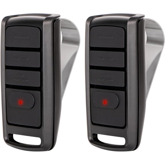 O3T-BX O3T-A 315/390MHZ Dual Frequency Auto-Seek Overhead Door Garage Opener Remote, for Overhead Door CodeDodger/ Intellicode, 3 Buttons Remote Replace for Overhead Door Remote (2 Pack)