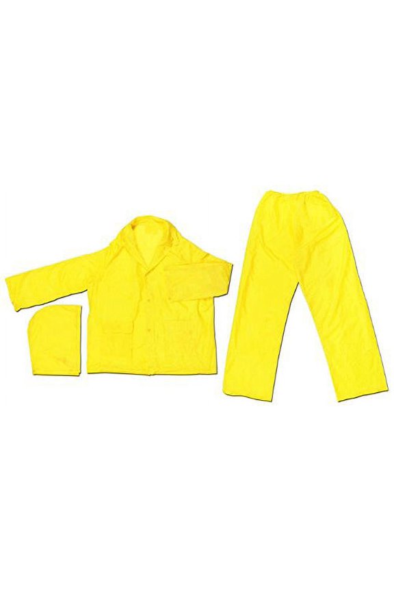 O503L ZODIAC- .10MM- SINGLE PLY PVC- SUIT 3 PC- YELLOW
