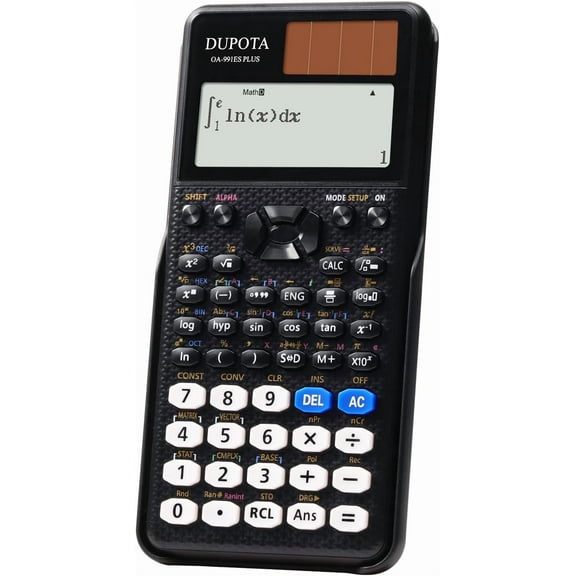 OA-991ES Plus Scientific Calculator with Natural Formula Visualization Display 417 Functions Dual Power & Lightweight Design for High School Students Teachers