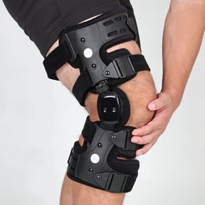 Komzer OA Unloader Knee Brace, Adjustable for Joint Discomfort, Stabilizes Knee Movement, Men Women Universal, Right