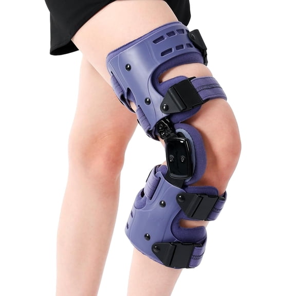 OA Unloader Knee Brace for Osteoarthritis - Adjustable Valgus/Varus Correction Knee Support with ROM Control & Bone-on-Bone Stabilization for Men & Women