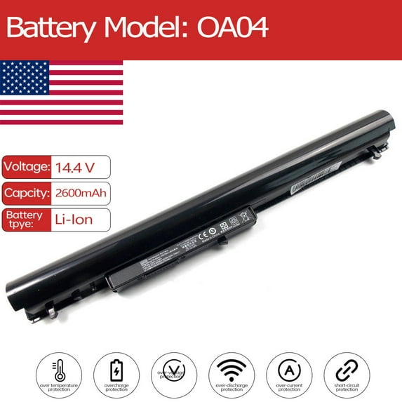 OA04 Laptop Battery for HP 15-R117NL 15-R145NF 15-R144NE 15-R115TX 15-R125NX 15-R125NF 15-R125NA 15-R114NE 15-R124NX 15-R127NG 15-R130NW 15-R147NE 15-R150NA 15-R117NX 15-R134NF 15-R115NX 15-R145NE