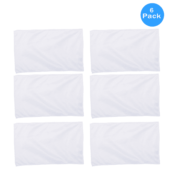 OAD Highly Absorbent Basic Solid White Towel Set for Bathroom, Washcloths Gym and Hotels