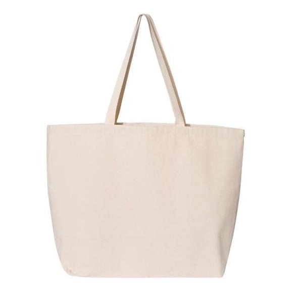 OAD - Jumbo Tote - OAD108 - Natural - Size: One Size