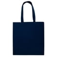 thumbnail image 1 of OAD - Midweight Recycled Tote Bag - OAD113R - Heather Navy - Size: One Size, 1 of 2