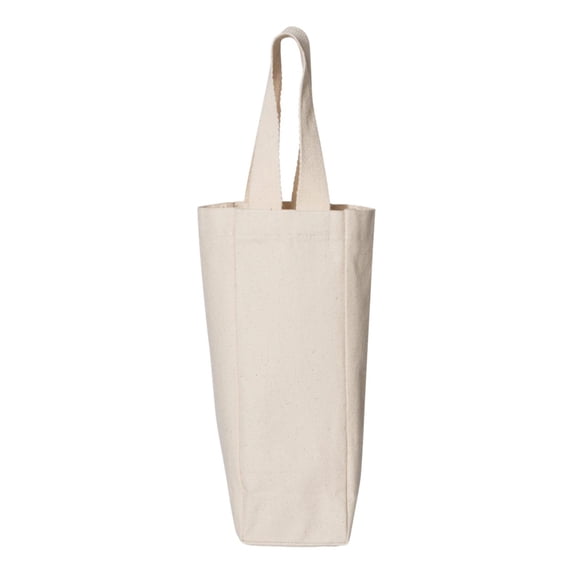 Single Wine Tote - One Size / Natural
