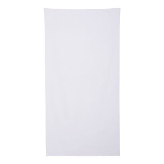 Plain white beach towels 2025