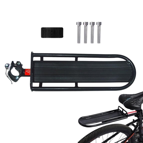 OADUKQ Black Bicycle Rear Rack, One Size