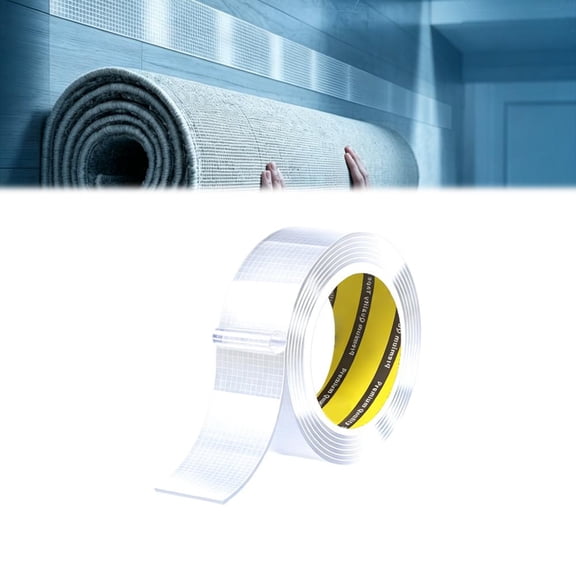 OADUKQ DRILL-FREE Wall Mounting Designed, Practical Design, for Kitchen and Home Use, 0.8 in X 3.3 Ft