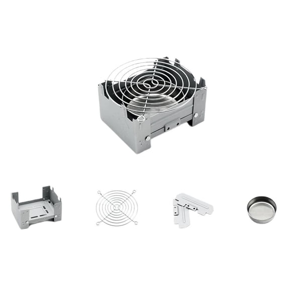 OADUKQ German-Style Folding Alcohol Stove Set, Stainless Steel, 3.86 x ...