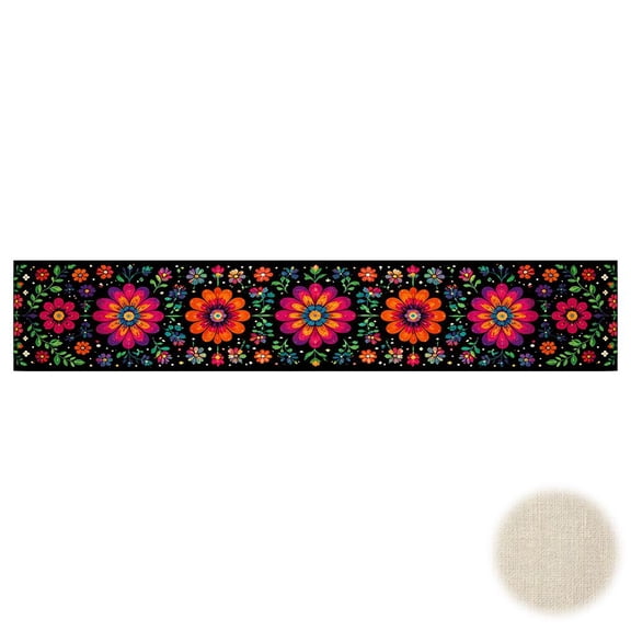 Lace Table Runner, Sheer Floral Lace Table Decor, for Weddings Dining Tables Buffets and Celebrations, Skeleton