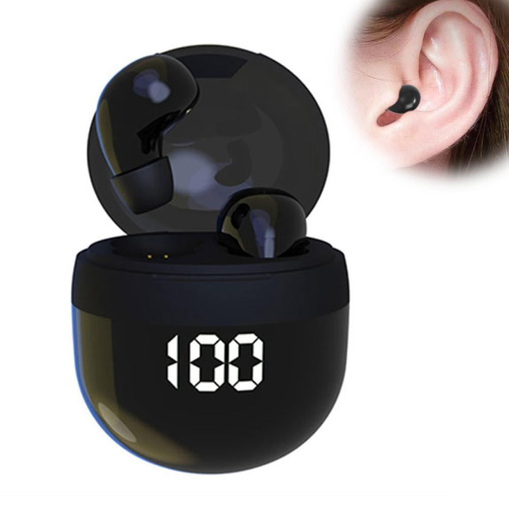 OADUKQ SK18 Mini Wireless Earbuds, Silicone In-Ear Fit, Black, 1 Piece ...