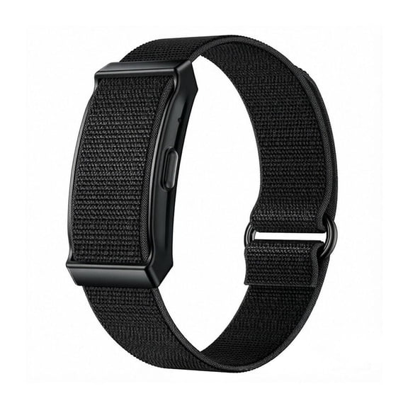 OADUKQ Screenless Smart Fitness Band, 0.42 Oz with Woven Strap and Health Monitoring, Running and Sleep Tracking, Black