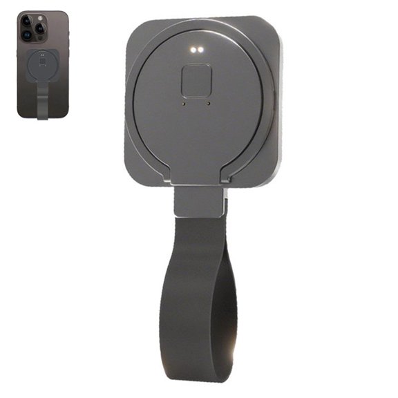 OADUKQ Translation Device, Magnetic Clip-On Translator with Real-Time, International Travel and Business, Black, 2.09 X 2.09 in