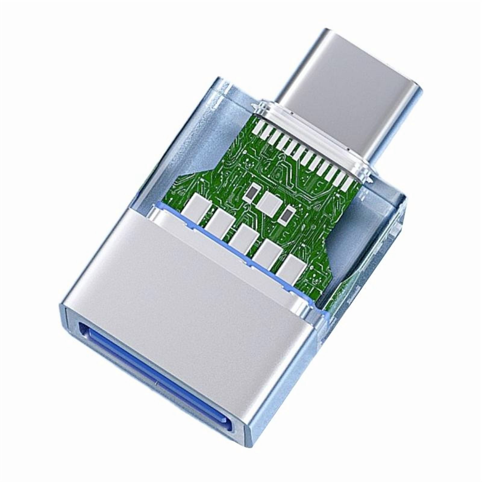 OADUKQ USB to Type-C Otg Adapter, Aluminum Alloy USB 3.0 Adapter with ...