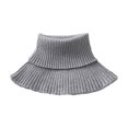 thumbnail image 1 of OADUKQ Women's Neck Warmer Collar, Stretchy Ribbed Knit Turtleneck False Collar Bib, for Work and College Use, Gray, 1 of 8