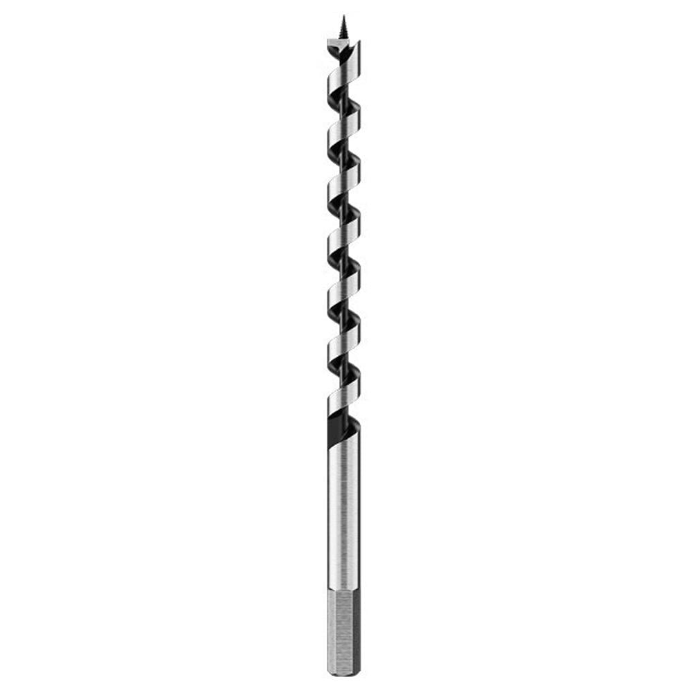 OADUKQ Woodworking Auger Drill Bit, Single Wing Long Straight Shank ...