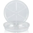 thumbnail image 1 of OAKBAY 10 Pieces of 6 Inch Clear Plastic Plant Saucer Drip Trays for pots (6"), 1 of 4