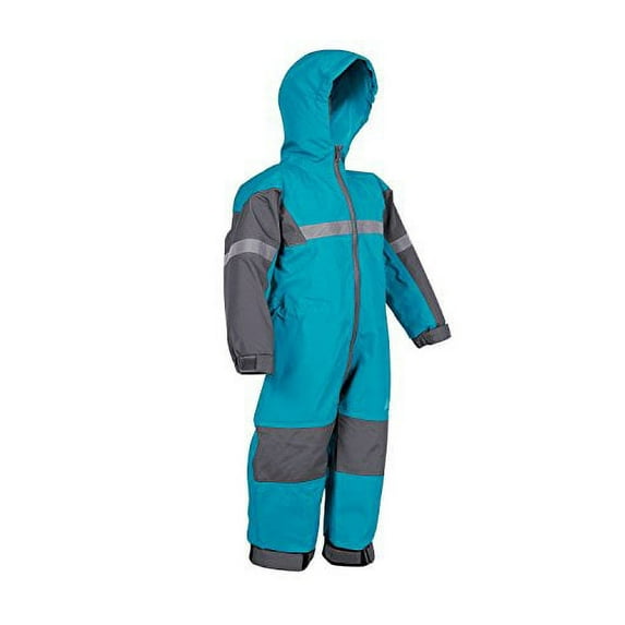 OAKI Children's One-Piece Waterproof Trail Rain Suit, Celestial Blue