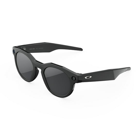 Oakley Meta HSTN, Black, Prizm™ Polarized Black Lenses | Smart AI Glasses, Camera, Audio, Video