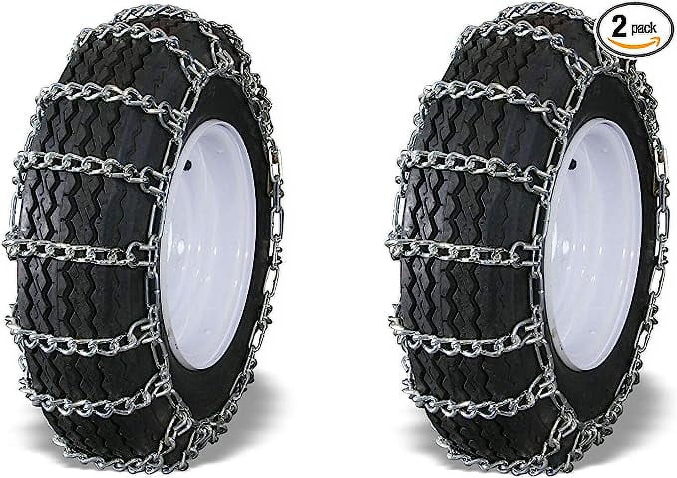 The ROP Shop New 4 Link TIRE Chains 29x12.00x15 Fit Polaris UTV ATV 4-Wheeler Qu
