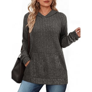 OALUXE Hoodies for Women Long Sleeve Shirts Pullover Sweatshirts Casual Fall Tunic Tops with Pocket