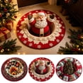 thumbnail image 1 of OANLKGI Christmas Rug 15.75 IN Round 3D Illusion Floor Mat Christmas Floor Mat Festive Christmas Area Rug for Indoor Entryway Living Room Bedroom Party Seasonal Home Decoration Multicolor, 1 of 5