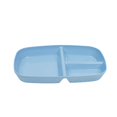 Divided Body OANLKGI Divided Serving Plate 10.63 x 7.09 in Three Sections Sectioned ...