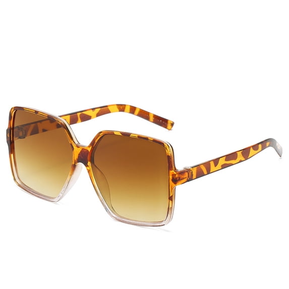 OANLKGI Women Sunglasses Oversized Square Trendy Large Frame Fashion Shades, UV Protection Gradient Lens Eyewear for Ladies, Beach Travel Driving Daily Casual Costume Accessories