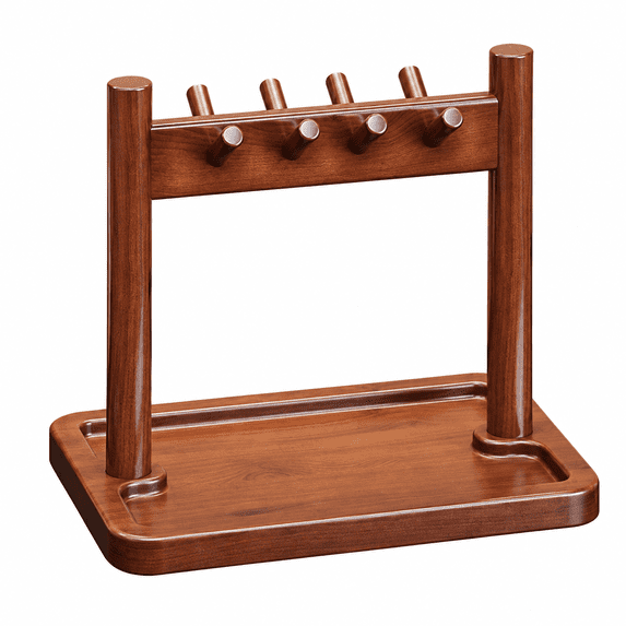 Wooden Rack Png OANLKGI Wooden Jewelry Stand 8.66 x 5.91 in Shaped Upper Hooks ...