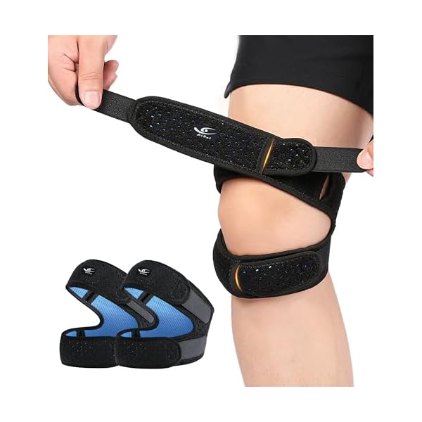 Patellar Protection OAO Dual Patella Knee Straps, Knee Brace Patella Stabilizer for Knee ...