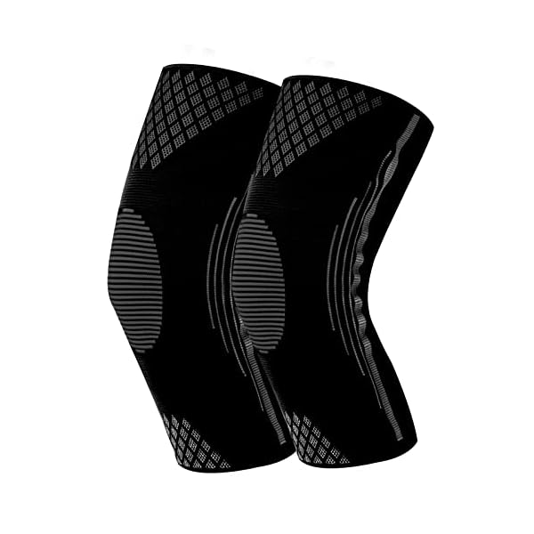 OAO Knee Brace Compression Sleeves with Side Stabilizers Upgrade ...