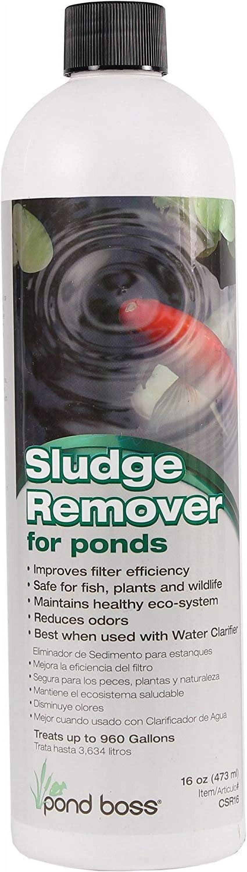 OASE 45378 18 Oz Aqua Activ Sludge Remover, Black - Walmart.com