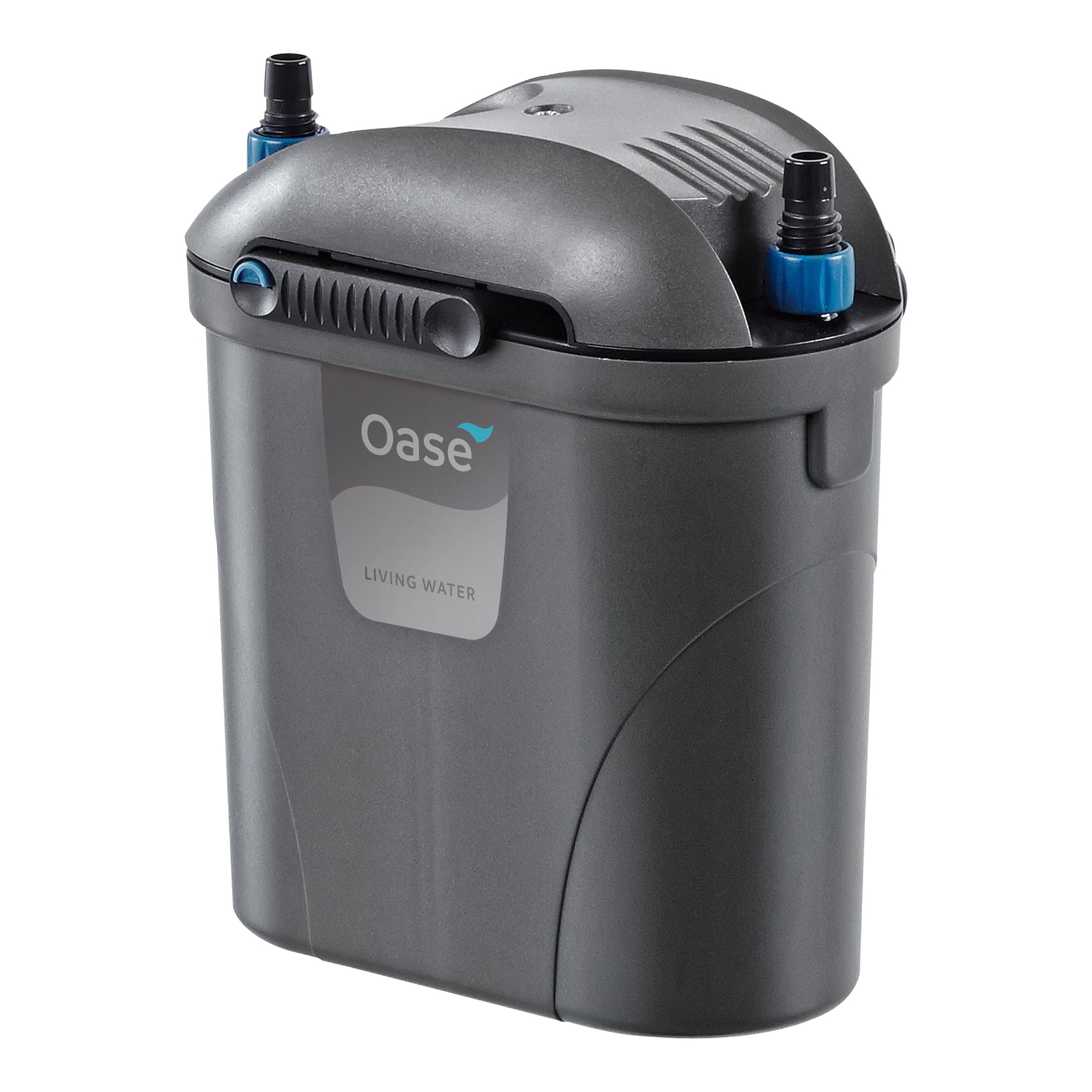 Compact Grey External Aquarium Filter with Self-Priming Function